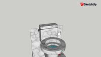 Toilet For Sit And Piss And Poop