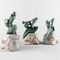 abstrac stone sculpture