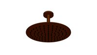 JEE-O slimline shower head small & JEE-O slimline ceiling shower 15 - bronze stainless steel