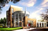 3d building 009 3D Model