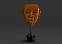 African Mask 3D Model