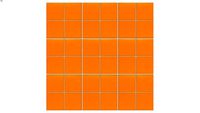 Quarter Laranja 20x20