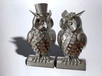His and Her Owls by Mr_MegaTronic