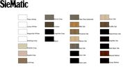 SieMatic Kitchen Colour Swatches