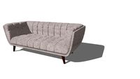 ZAGO Canapé Velours BERYL-SOF3P091