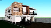 ruko dan rumah tinggal 2 lantai