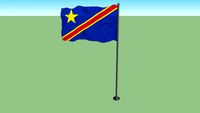 Flag of Congo-Léopoldville (1963-1966)