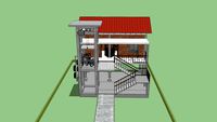 Design of a Flash Flood Resilient Model House with Universal Accessibility