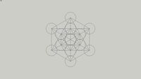 Cubo tridimensional de Metatron