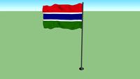Flag of The Gambia