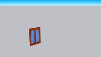 ORLANDINI MASSIMO window brown wood