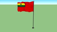 Civil ensign of Ghana