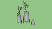 Menu Echasse Vase