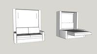 Sofa-WallBed Full