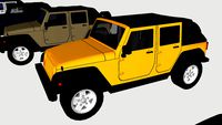 JEEP WRANGLER 4X4 2.8 DIESEL 5 DOOR TECHO DE LONA 2012