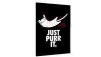Quadro Just purr it - Galeria9, por PIPPI