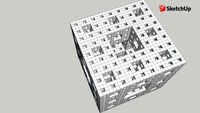 esponja de menger