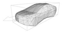 ROCKIT3D Car 0022 (BMW 750LI) white driving
