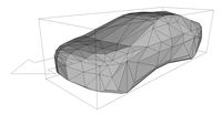 ROCKIT3D Car 0022 (BMW 750LI) silver driving