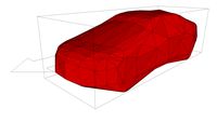 ROCKIT3D Car 0021 (Audi A6 TDI) red driving