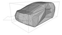 ROCKIT3D Car 0017 (Jeep) silver driving