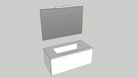 valencia 90x45x34h con specchio