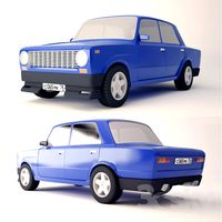 Ваз 2101 3d модель