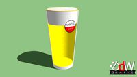 Glas Amstel Bier