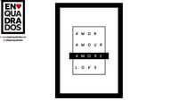 QUADRO AMOR IDIOMAS