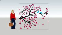 Tree Sticker For Wall Vector+High Quality]