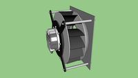 Elettroventilatore radiale ti tipo Plug-fan / Plug-fan type radial electric fan