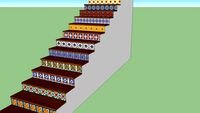 Stairs, mexican talavera