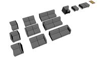 All elements of Voo Voo collecion by Bejot