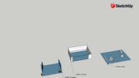 SAA Playhouse with drama cubes and ballet bars