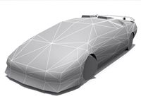 Lamborghini Diablo SV Base 3D Model