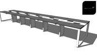12L - 1,00x1,20m - Quadro - Mesa Plataforma - Linha New Open