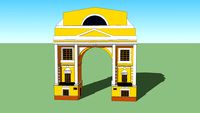Triumphal Arch Moscow Gate of Irkutsk