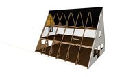 Driehoek woning