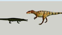 sarcosuchus vs carcharodontosaurus