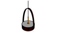 Arundel Pendant Lamp Walnut by Modloft