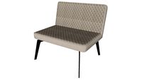Spring Lounge Chair Opala Leather by Modloft