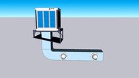 AD SMALL PREMIUM - Enfriador evaporativo con conductos - Evaporative air cooler with duct
