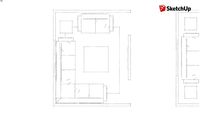LIVING ROOM 12'X15' LAYOUT