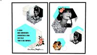 QUADROS AUDREY HEPBURN