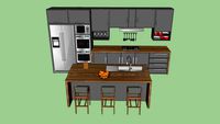 Cozinha com ilha