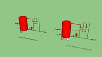 Produzione ACS con accumulo e mix termostatico - DHW production with storage and thermostatic mix