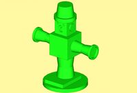 3D pyramid 3D Model