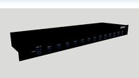 SEDNA 19' 1U RACK MOUNTED USB HUB