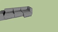Scruffy Infill sofa