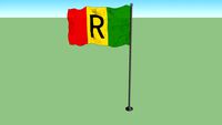 Flag of Rwanda 1962-2001